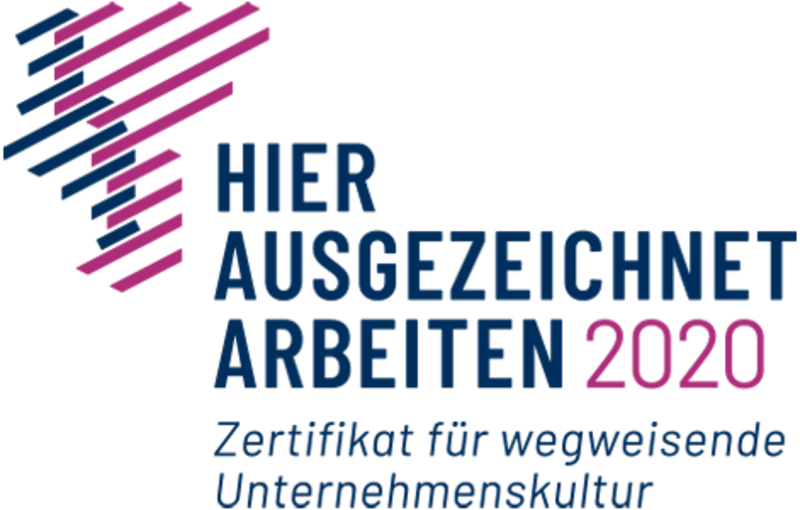 Hier ausgezeichnet arbeiten 2020 Hier ausgezeichnet arbeiten 2020