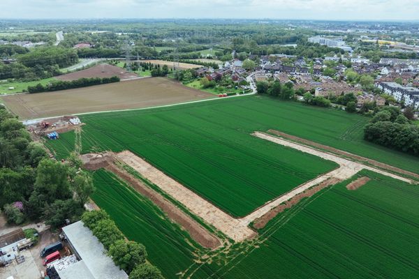 Spatenstich Hasholzer Grund Baumberg Spatenstich Hasholzer Grund Baumberg