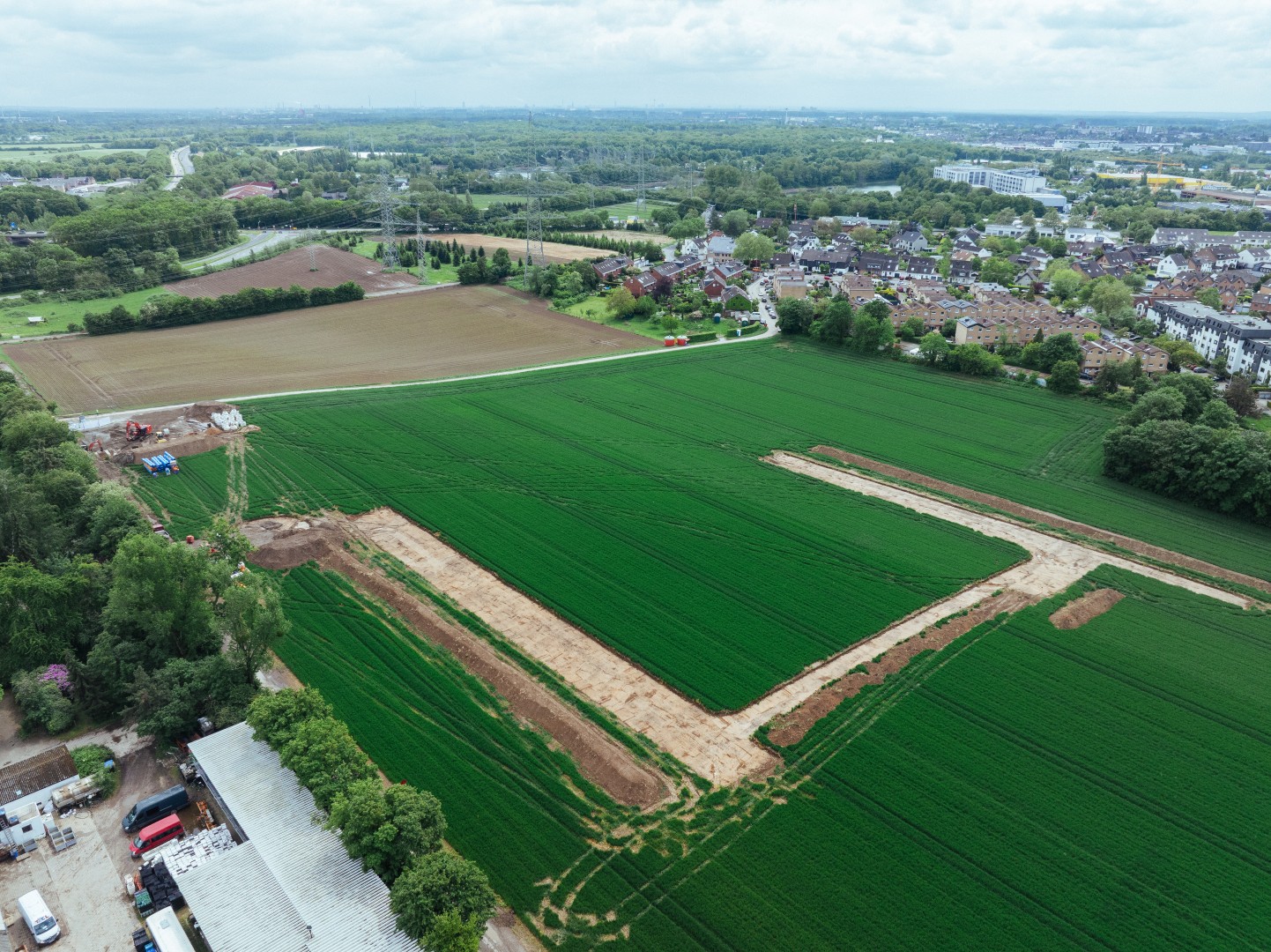 Spatenstich Hasholzer Grund Baumberg
